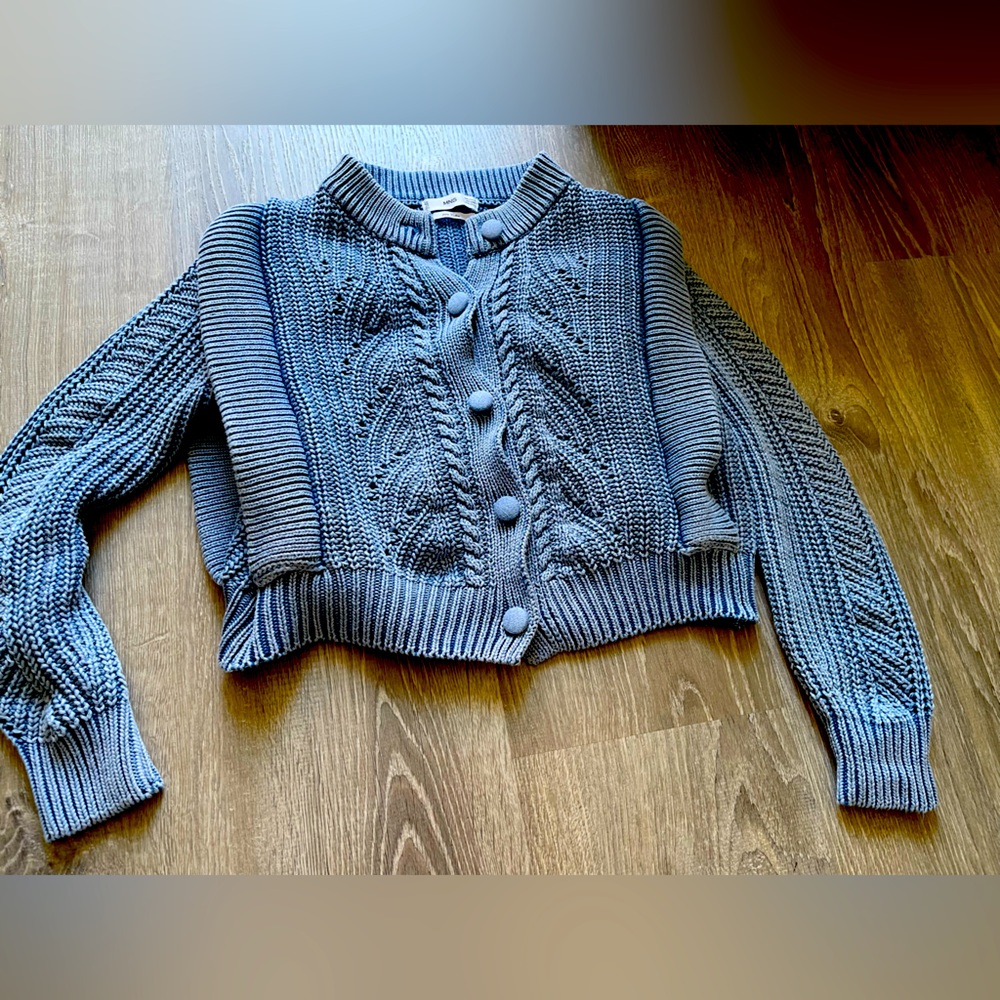 MNG Cable Knit Women's Sweater